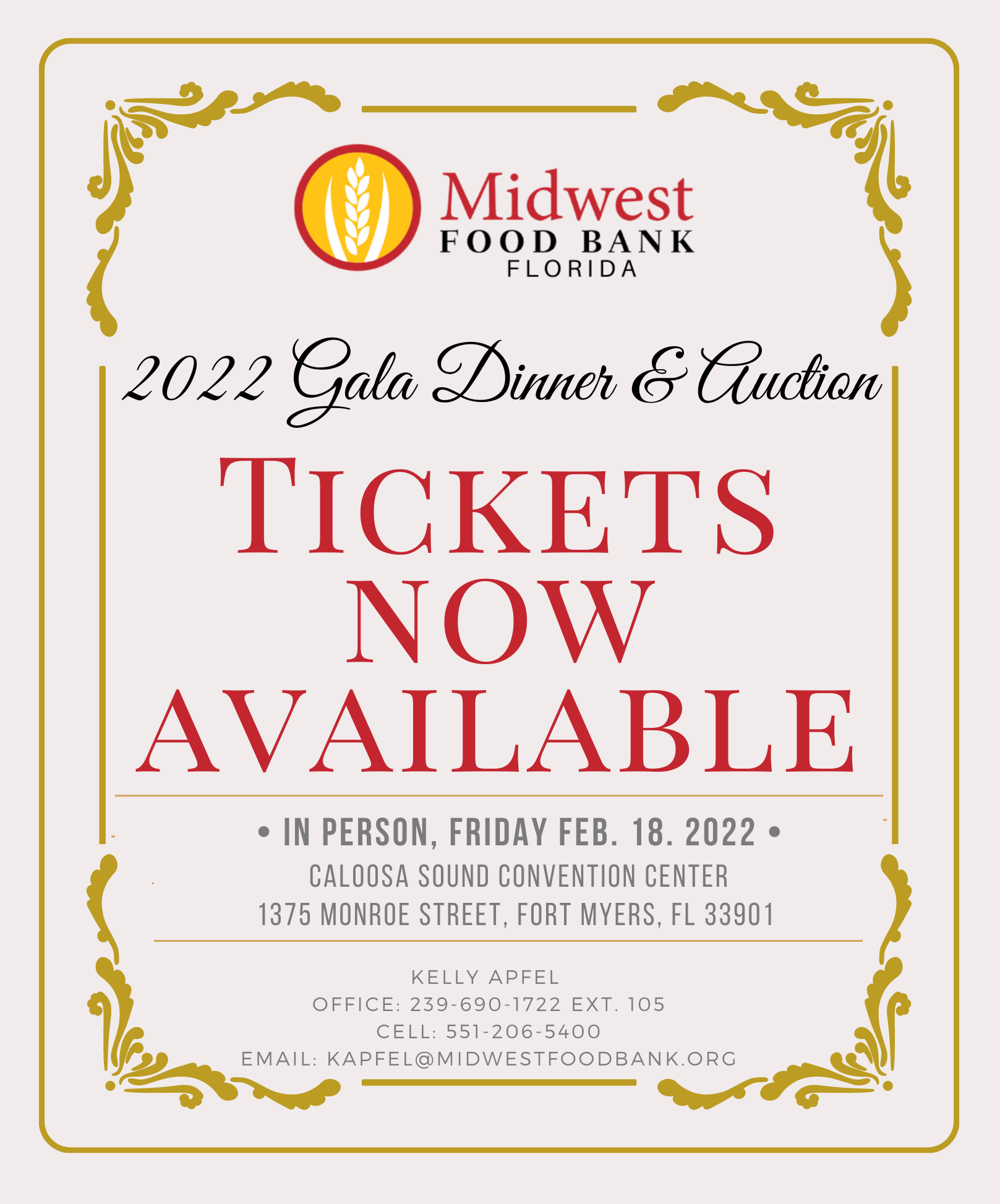 2022 Gala Tickets Available