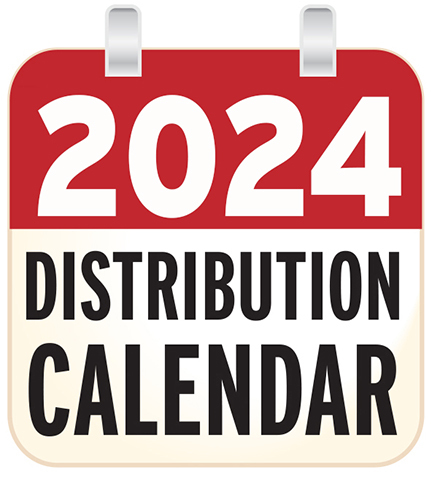 Distribution calendar 2024
