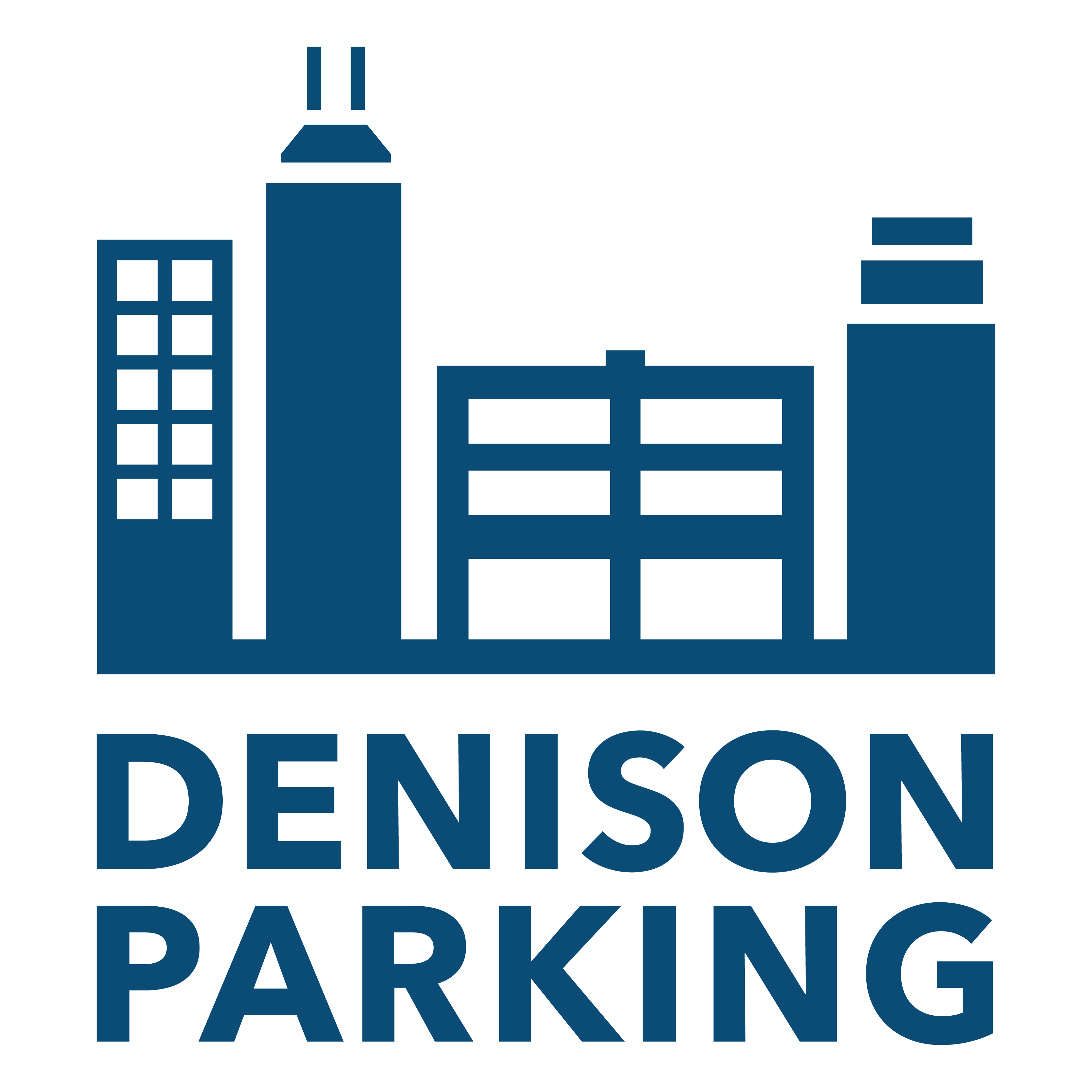 DenisonParking Logo BLUE Square 300ppi