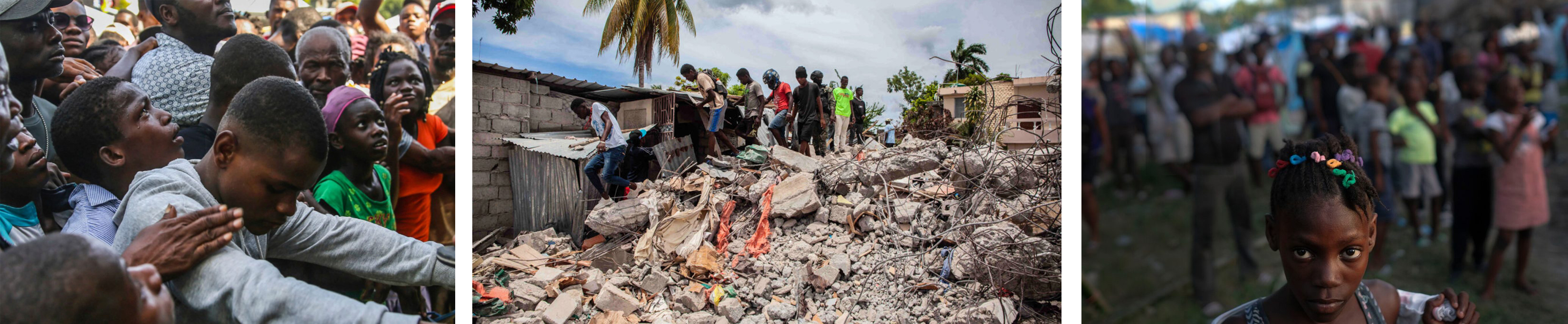 haiti earthquake combined photo