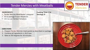 Tender Mercies with Meatballs