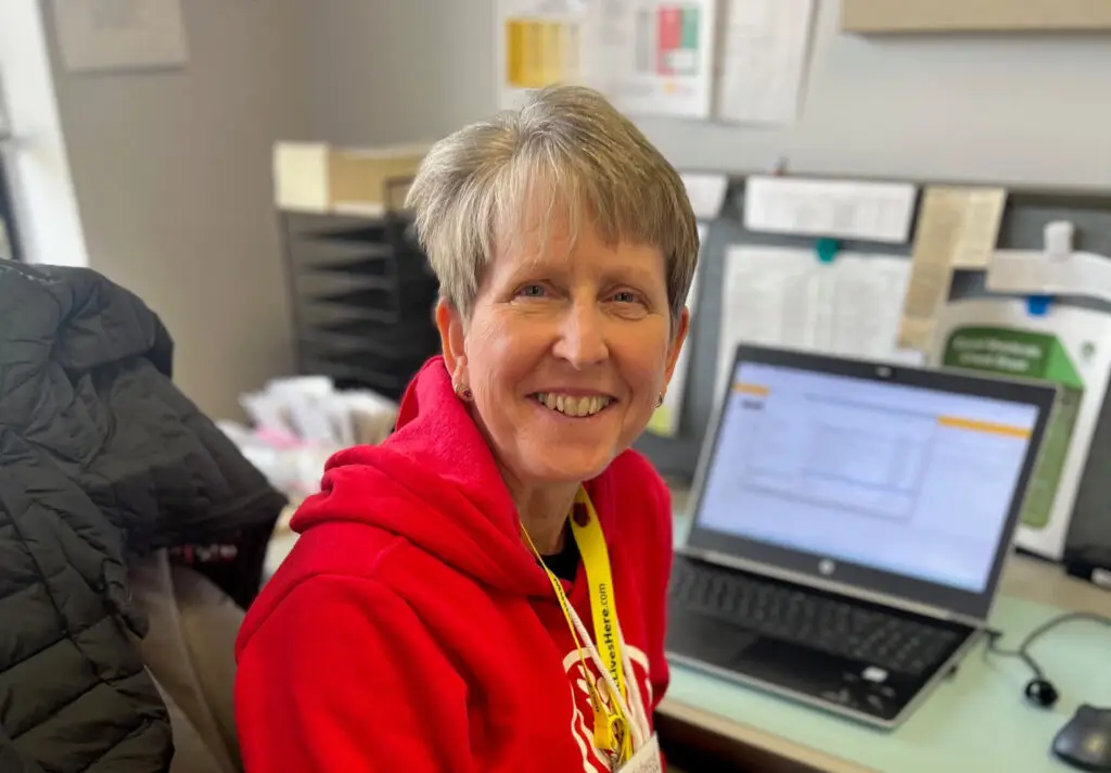 Volunteers like Sue strengthen our hunger relief efforts