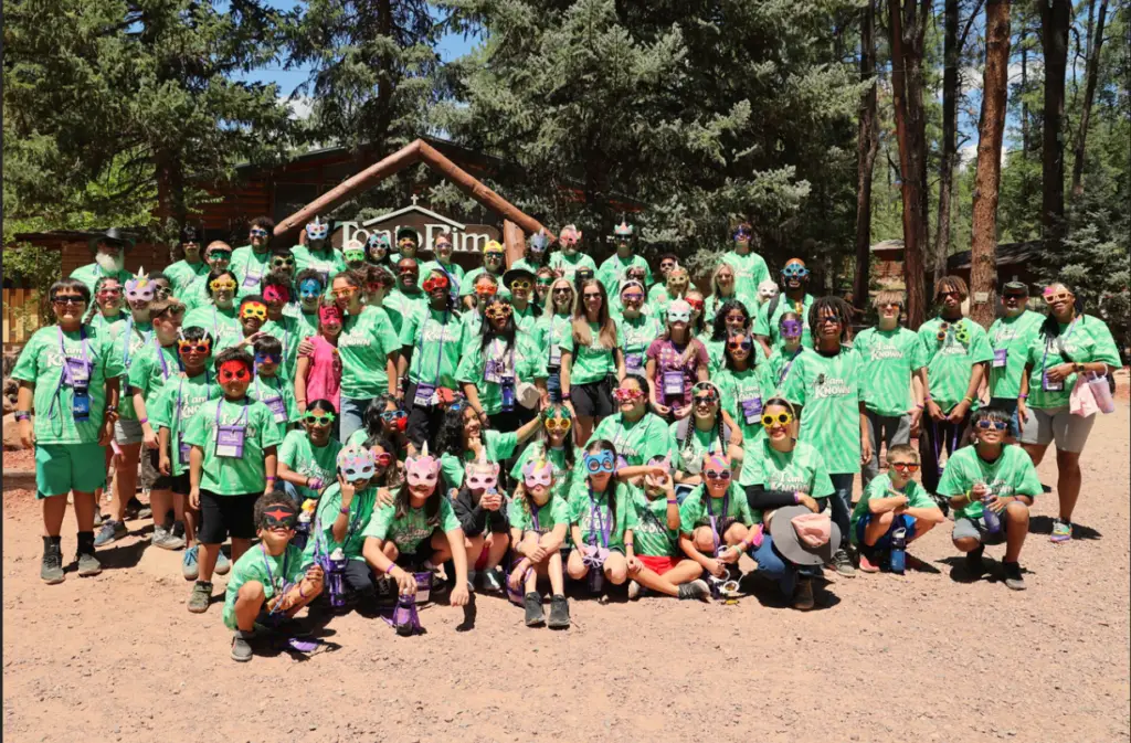 Children's charity partnership Royal Family Kids Camp 2026 Group Photo