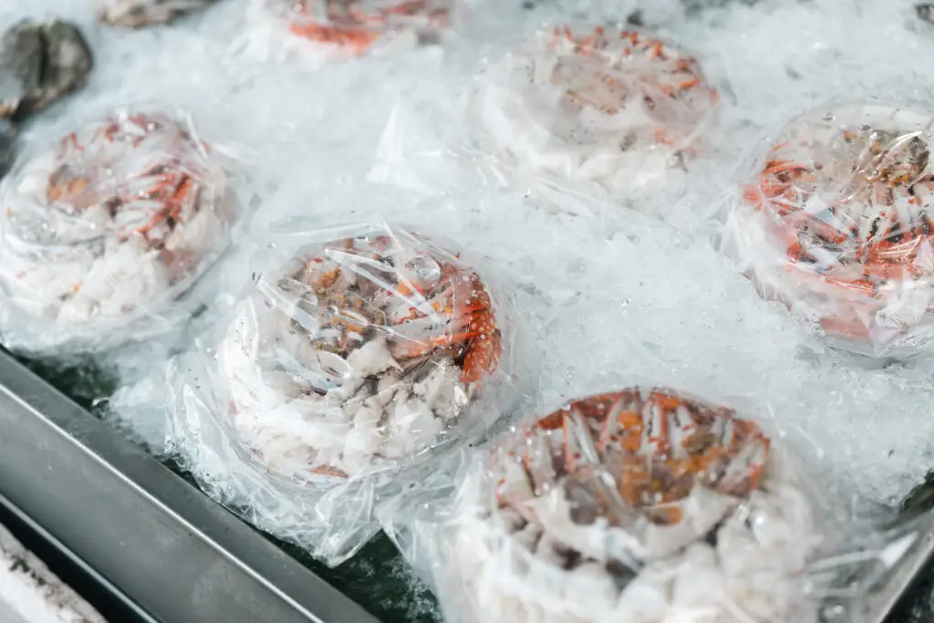 fresh crab meat chunks chilled on ice 2026 03 20 03 57 17 utc